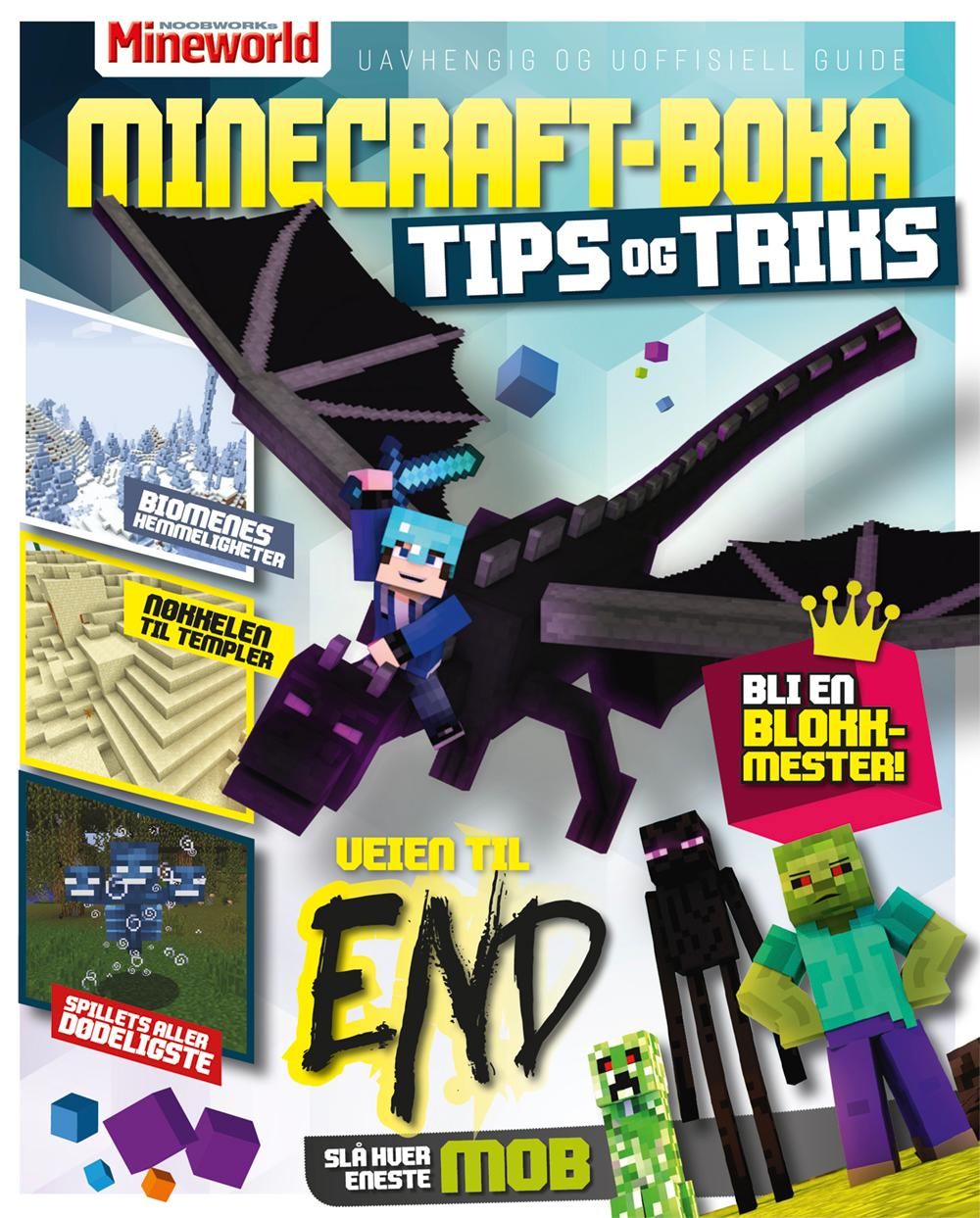 "Minecraft-boka - tips og triks" av Sindre Grading