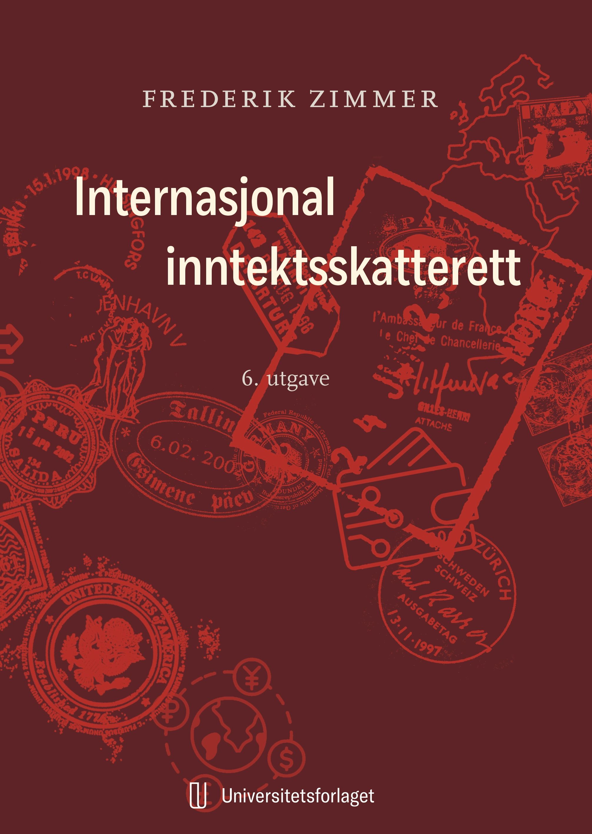 "Internasjonal inntektsskatterett" av Frederik Zimmer