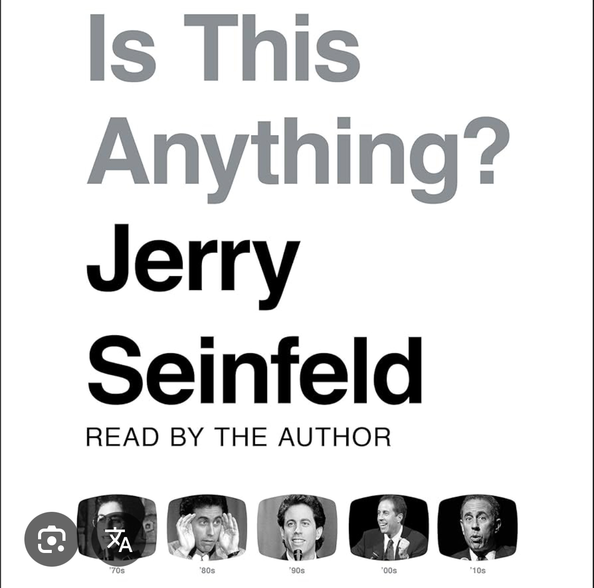 "Is this anything?" av Jerry Seinfeld
