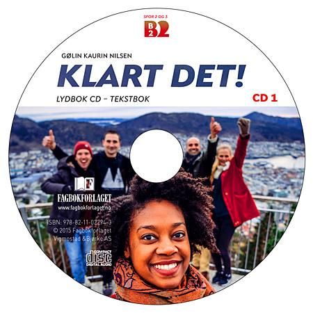 "Klart det! - lydbok CD : tekstbok : B2 spor 2 og 3" av Gølin Kaurin Nilsen