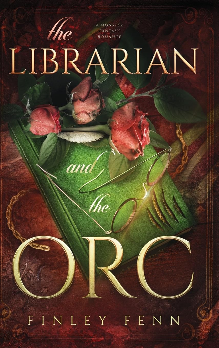 "The Librarian and the Orc - A Monster Fantasy Romance" av Finley Fenn