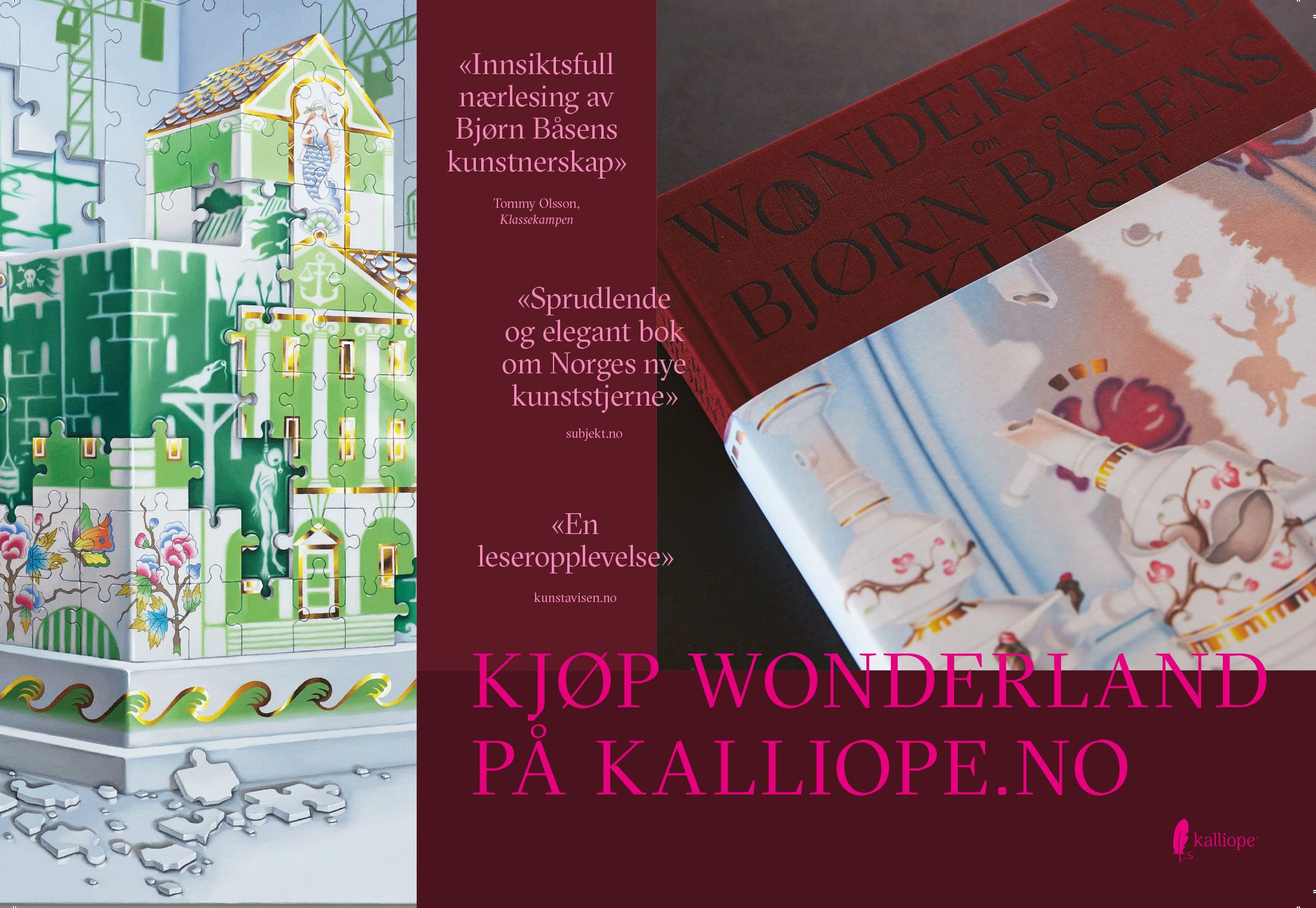 "Wonderland - om Bjørn Båsens kunst" av Siri Meyer