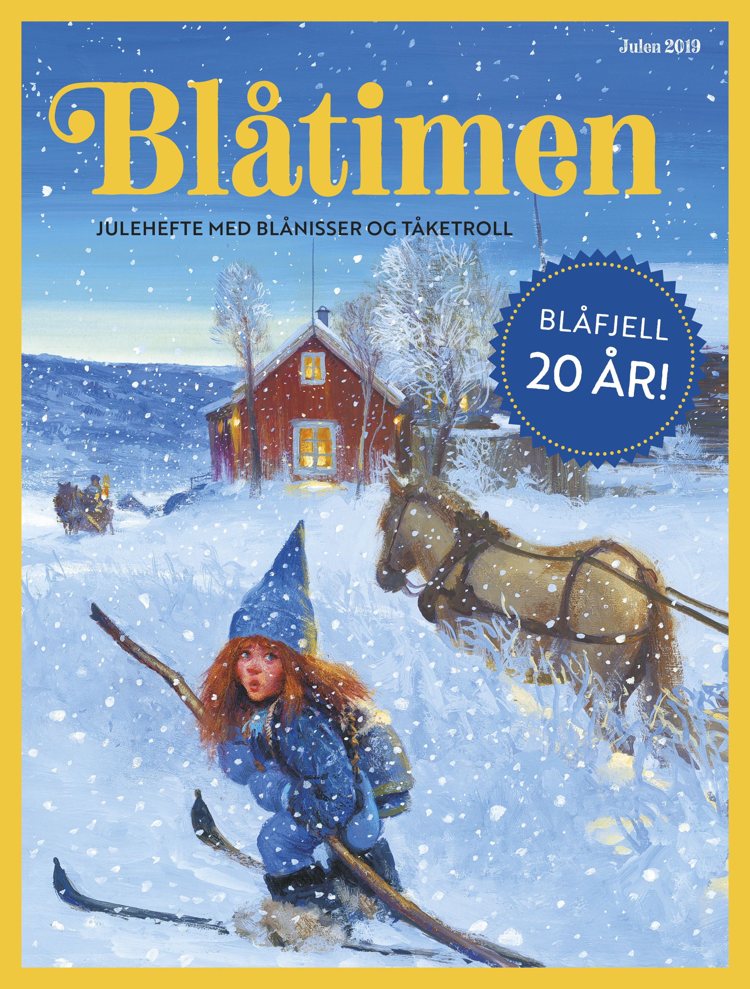 "Blåtimen - med blånisser og tåketroll" av Gudny Ingebjørg Hagen