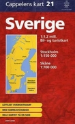 "Sverige 2005-2008 - bil- og turistkart" 