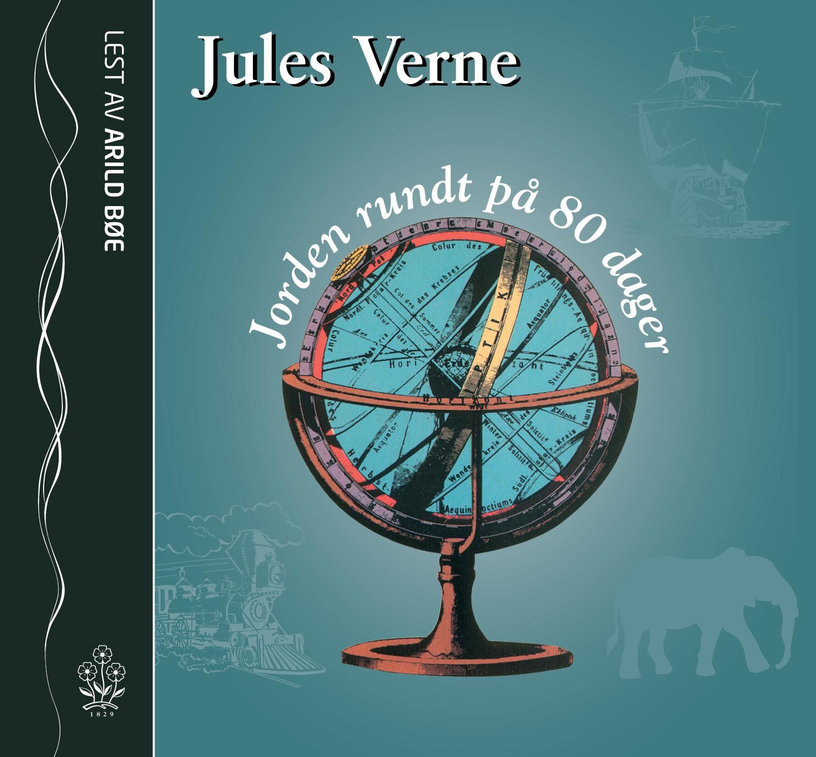 "Jorden rundt på 80 dager" av Jules Verne