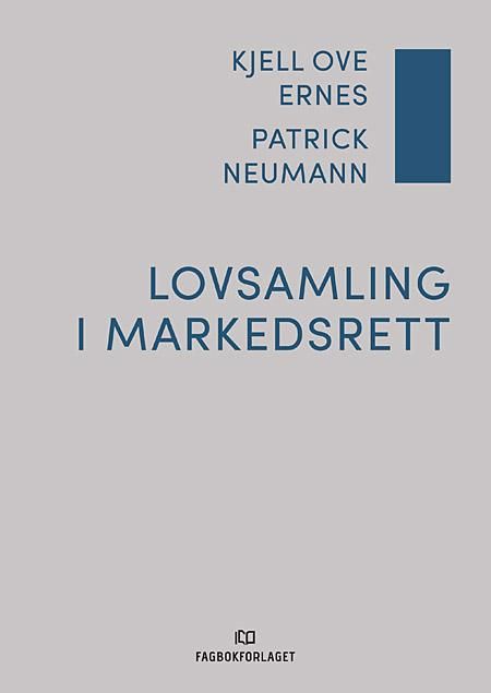"Lovsamling i markedsrett" av Kjell Ove Ernes