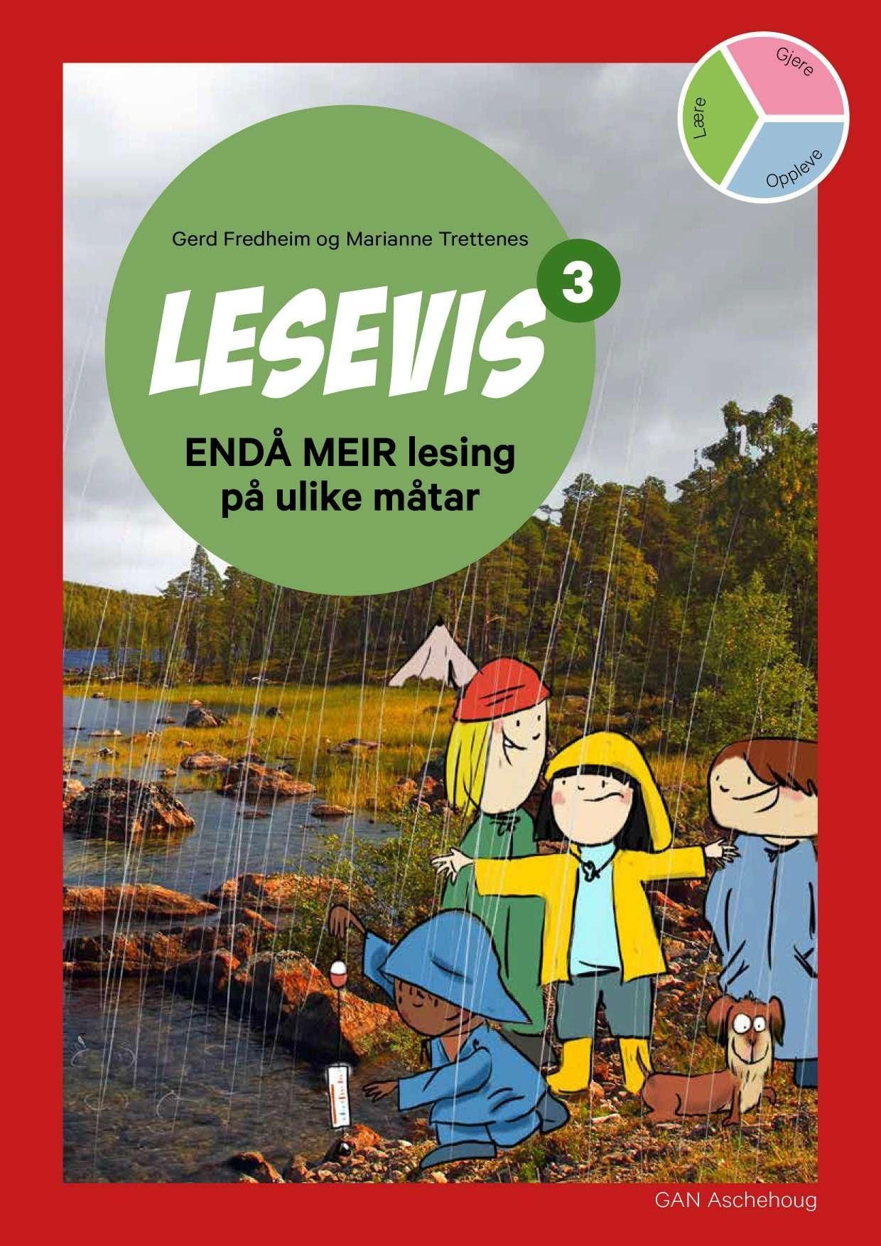 "Lesevis 3 - endå meir lesing på ulike måtar" av Gerd Fredheim