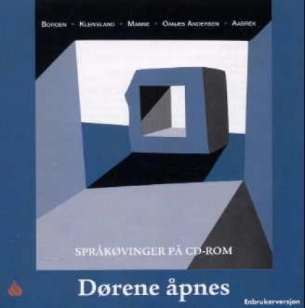 "D√∏rene √•pnes - spr√•k√∏vinger p√• CD-ROM : enbrukerversjon" av Elisabeth Borgen