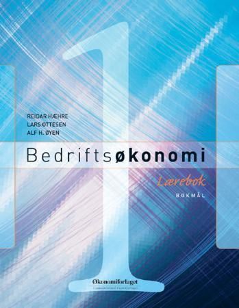 "Bedriftsøkonomi 1 - lærebok : for allmenne, økonomiske og administrative fag" av Reidar Hæhre