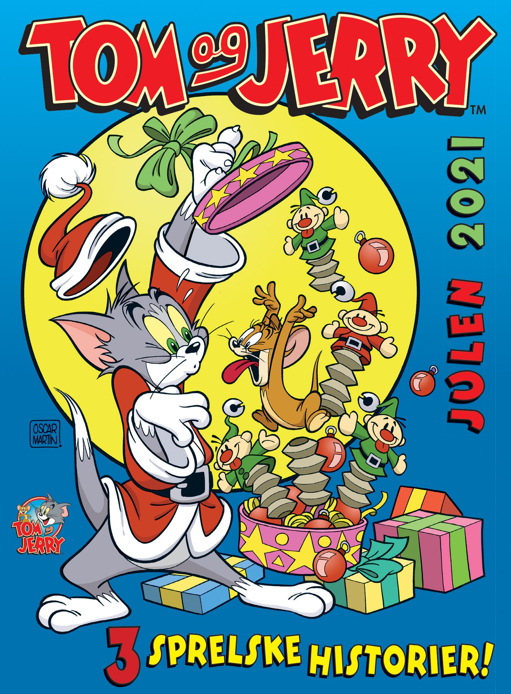 "Tom og Jerry - julen 2021 : 3 sprelske historier!" av Oscar Martin