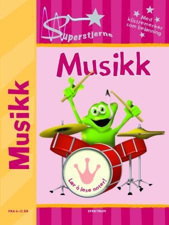 "Superstjerne - musikk, fra 6-12 år" av Penny Dowdy