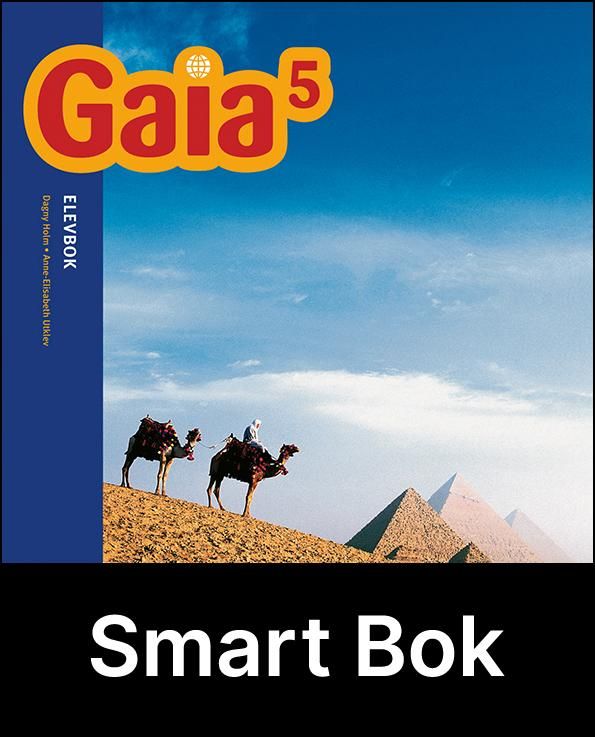"Gaia 5 - Elevbok : Smart bok : samfunnsfag for barnesteget" av Dagny Holm