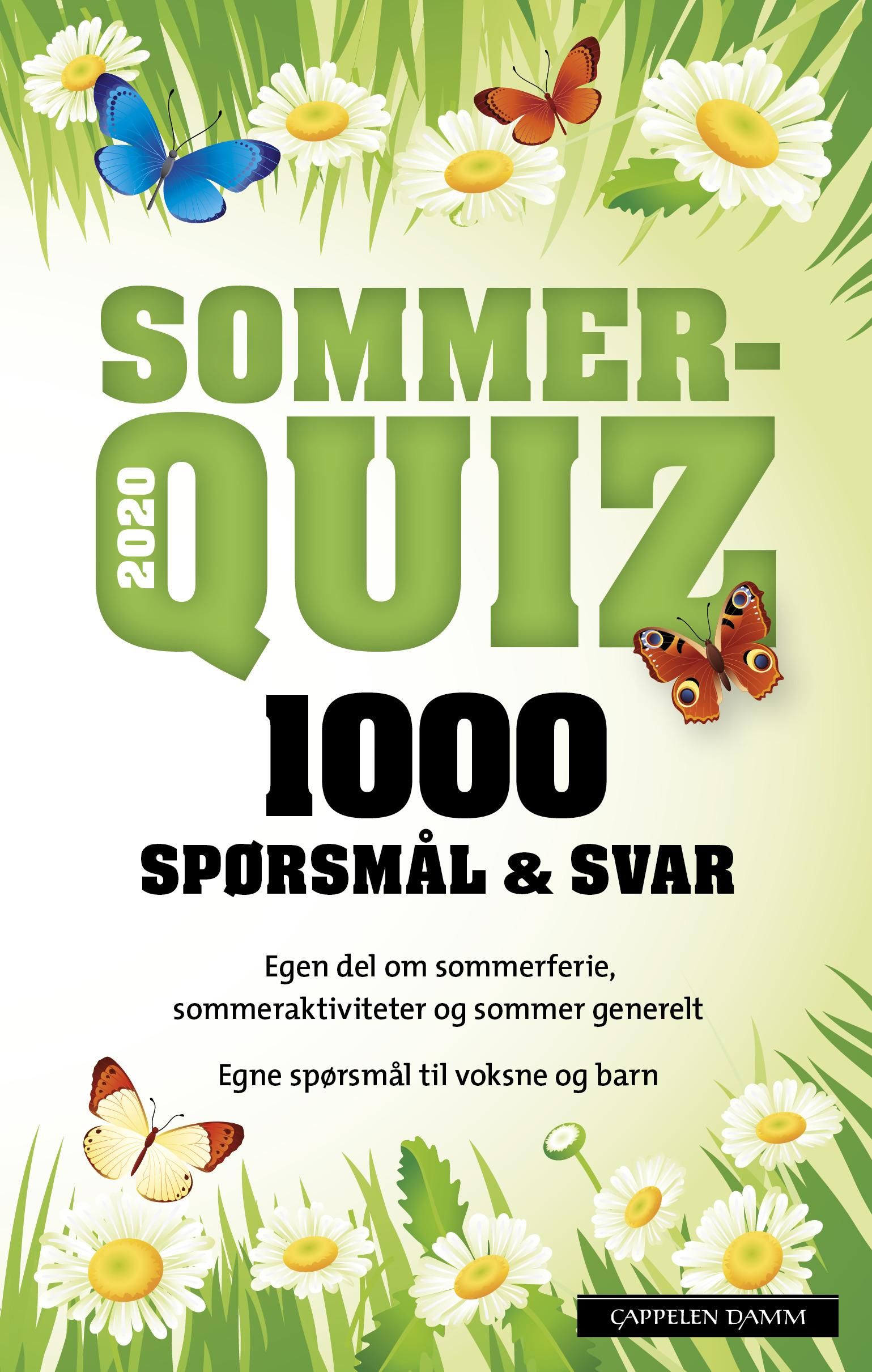 "Sommerquiz 2020 - 1000 spørsmål & svar" av Marit O. Bromark