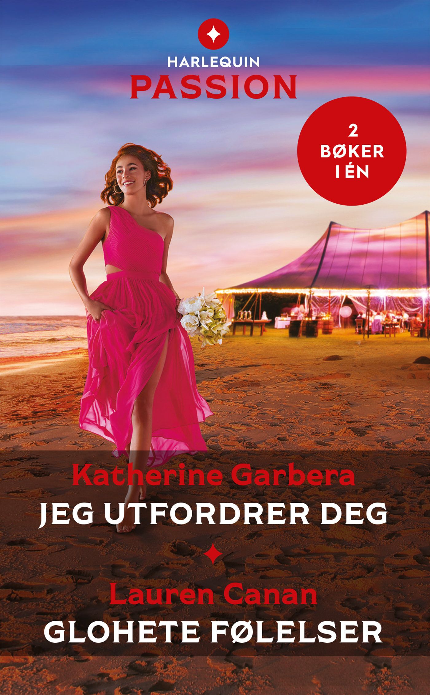 "Jeg utfordrer deg ; Glohete følelser" av Katherine Garbera