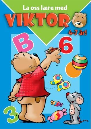 "La oss lære med Viktor (blå)" av Jan Ivens