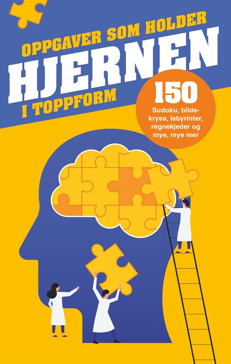"Oppgaver som holder hjernen i toppform" av Gareth Moore
