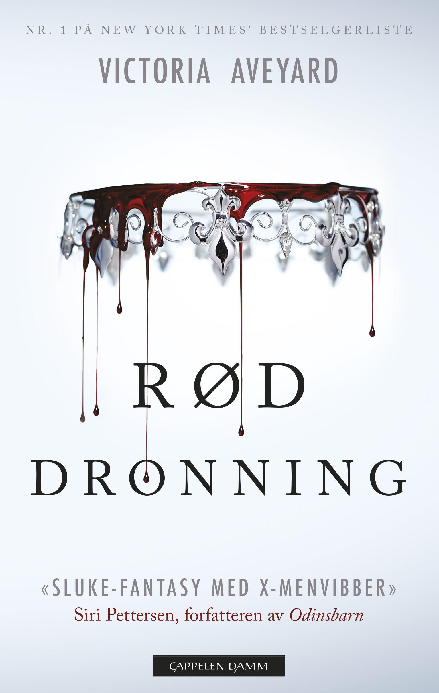 "Rød dronning" av Victoria Aveyard