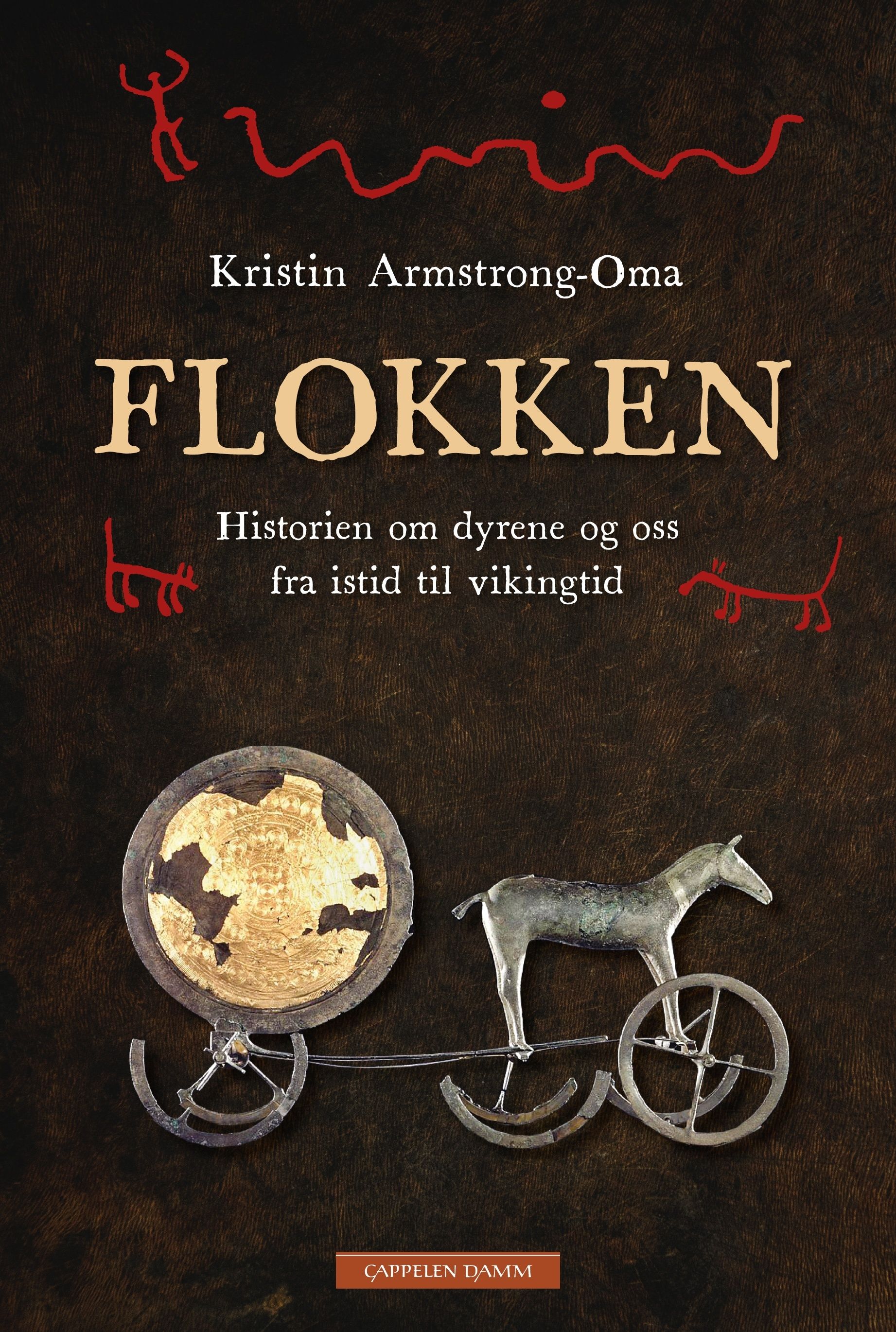 "Flokken - historien om dyrene og oss fra istid til vikingtid" av Kristin Armstrong Oma