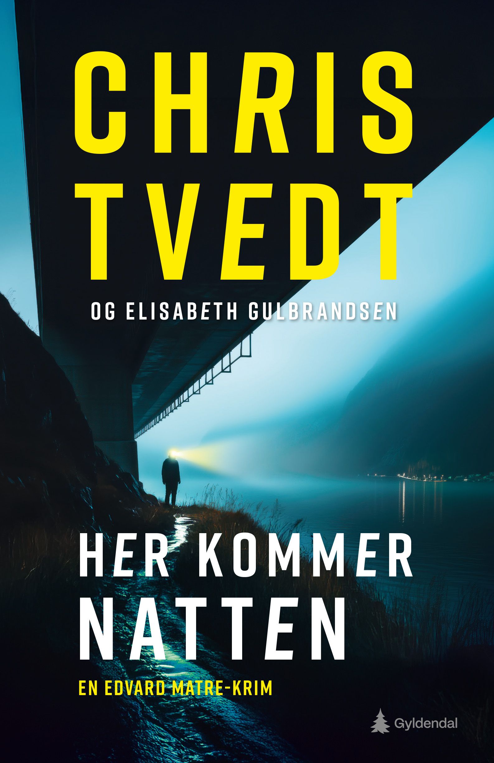 "Her kommer natten - kriminalroman" av Chris Tvedt