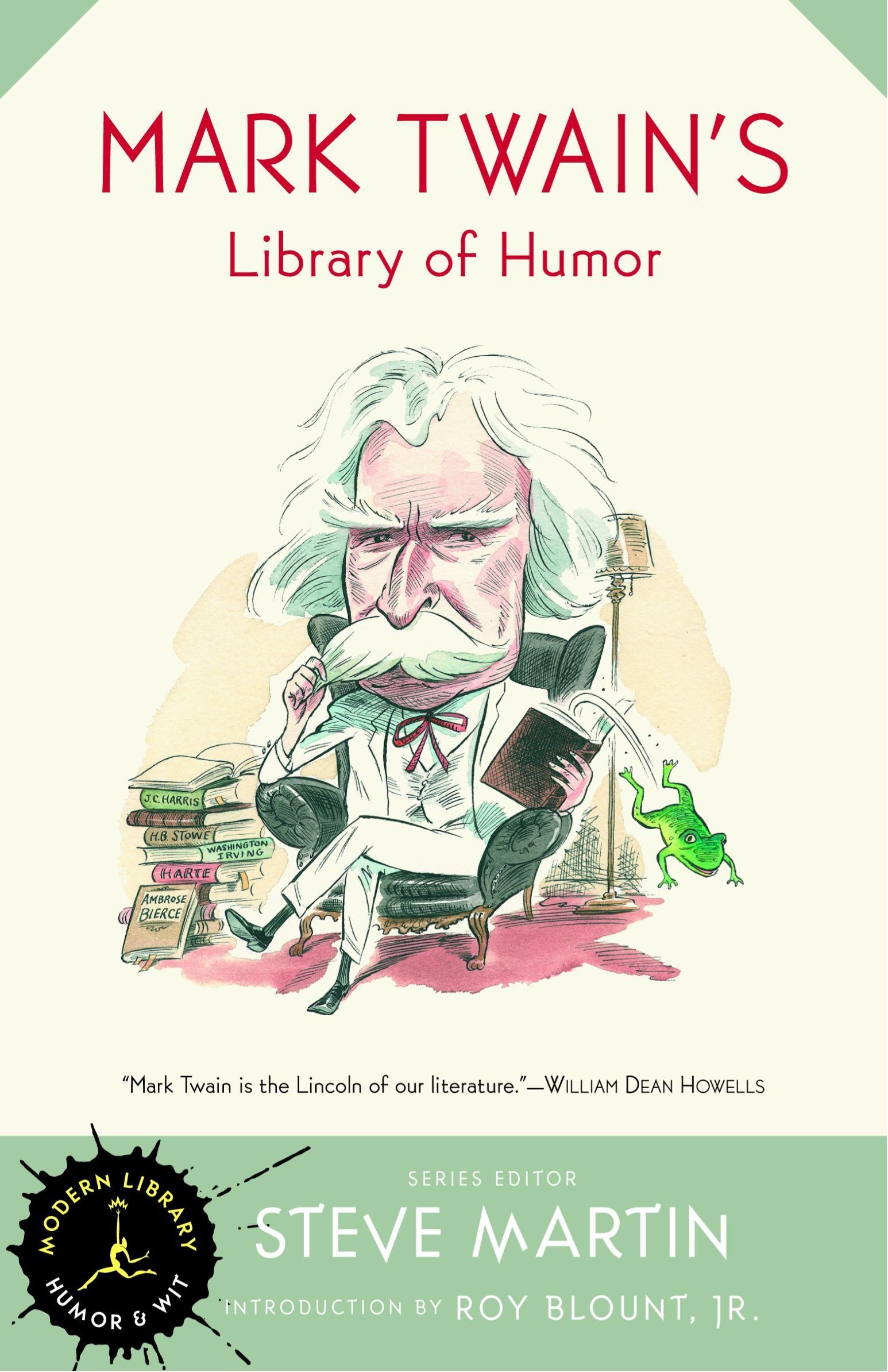 "Mark Twain's library of humor" av Washington Irving