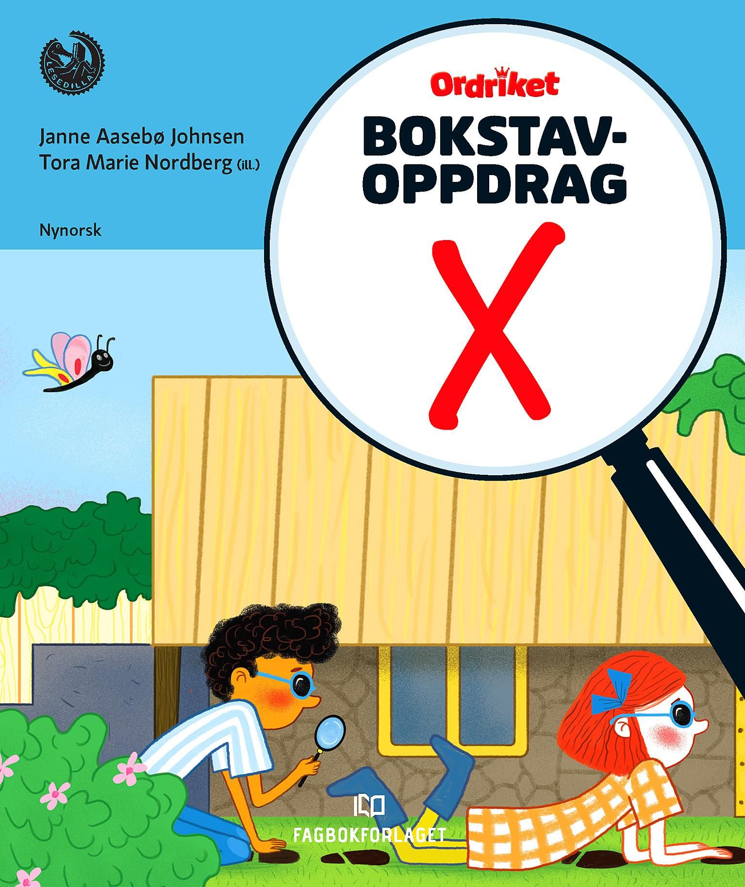 "Bokstavoppdrag X" av Janne Aasebø Johnsen