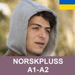 "NorskPluss A1-A2 ukrainsk og russisk (nn) - interaktivt og selvrettende digitalt læremiddel i grunnleggende norsk med ukrainsk og russisk tilrettelegging" av Marie Aalen