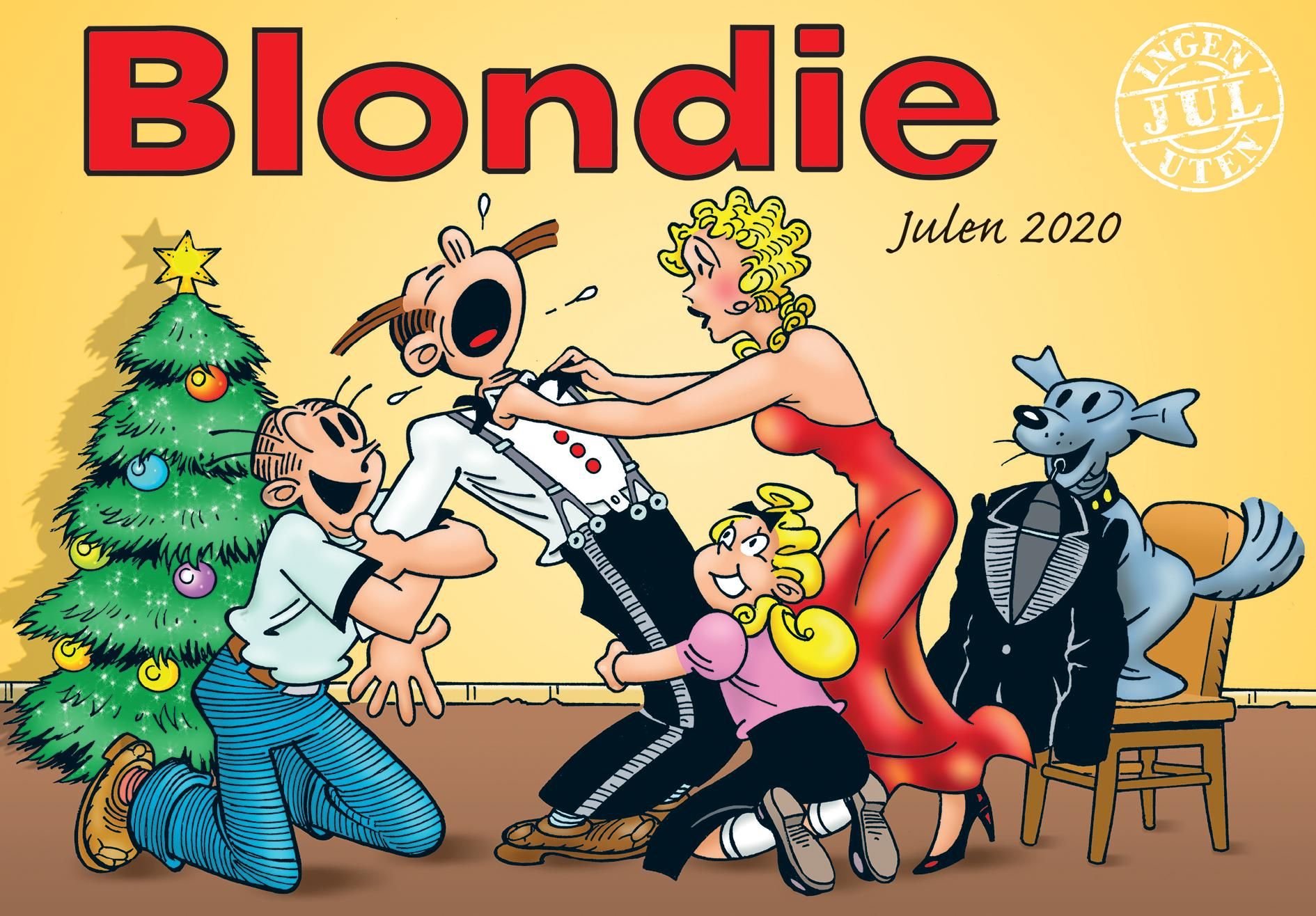 "Blondie - julen 2020" av Chic Young