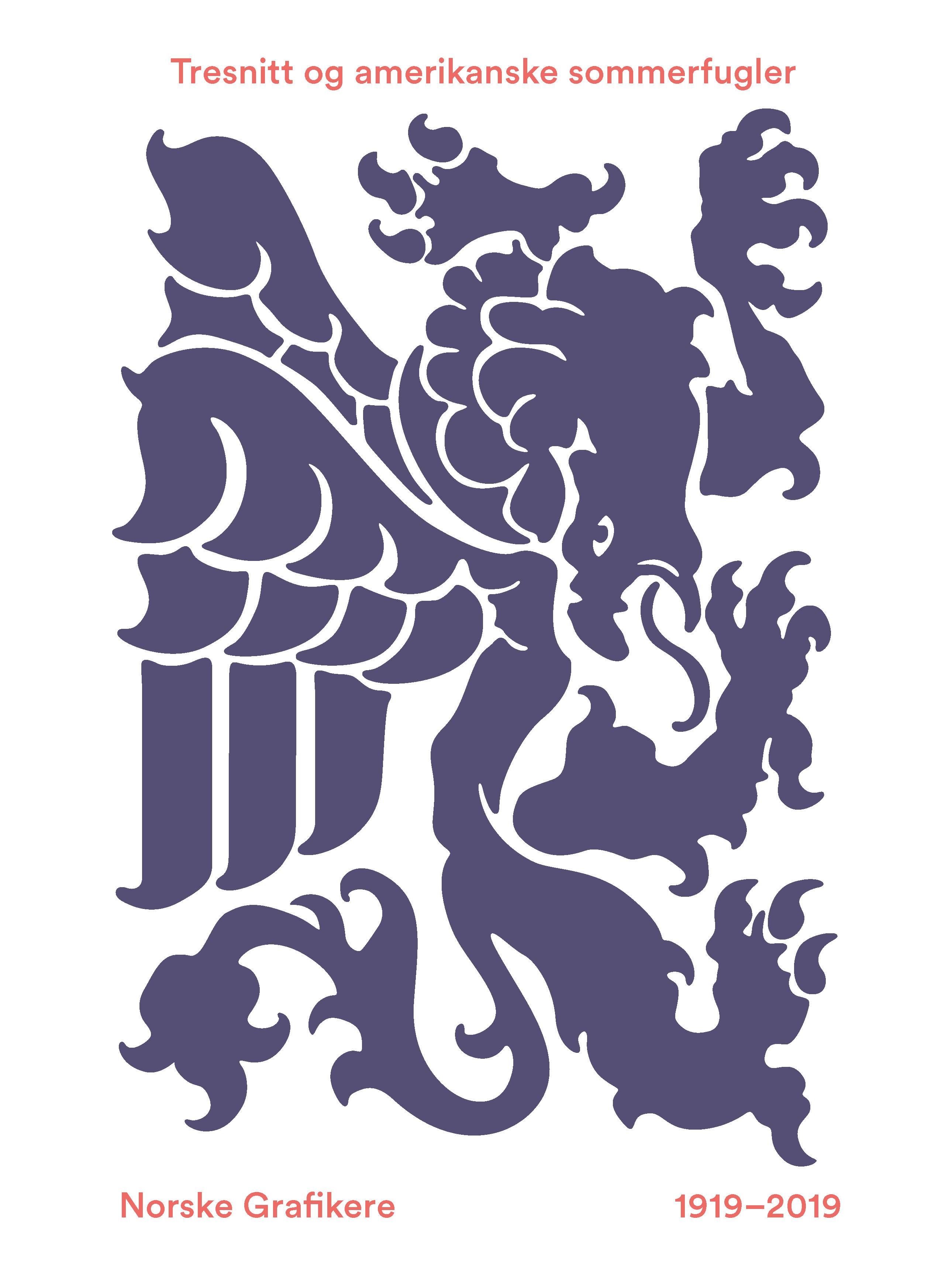 "Tresnitt og amerikanske sommerfugler - Norske grafikere 1919-2019" av Norske grafikere (forening)