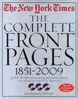 "The New York Times - the complete front pages 1851-2009" 