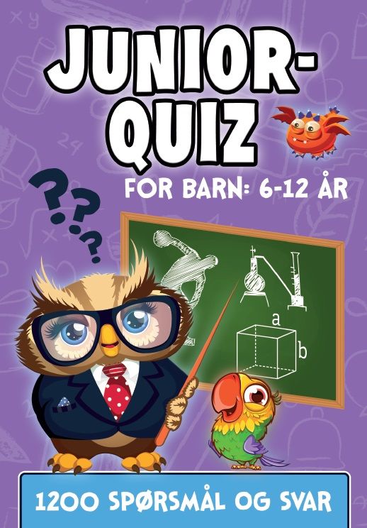 "Juniorquiz for barn - 6-12 år" av Elling Isdahl