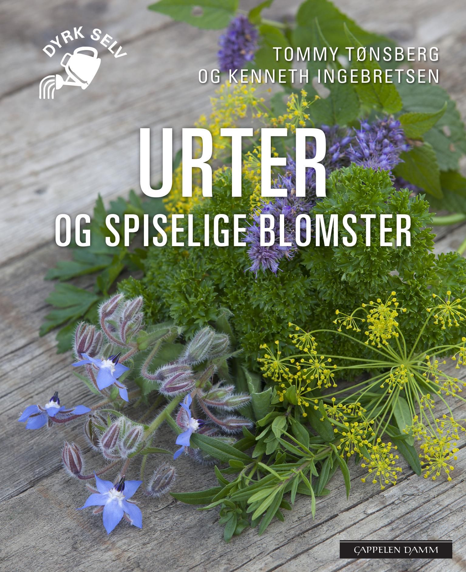 "Urter og spiselige blomster" av Tommy Tønsberg