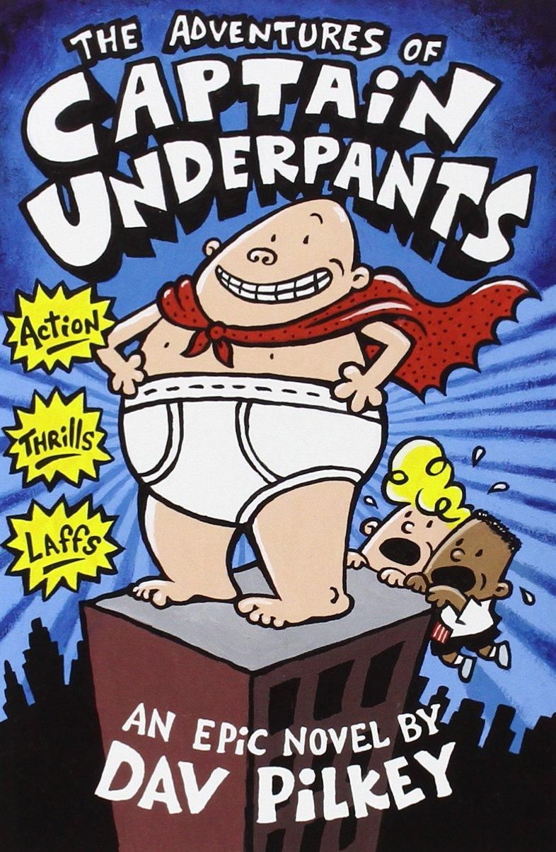 "The adventures of Captain Underpants - an epic novel" av Dav Pilkey