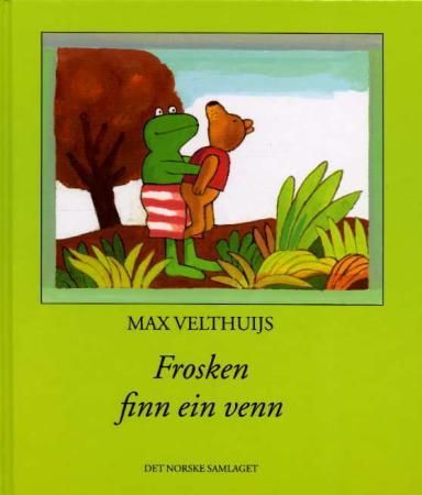 "Frosken finn ein venn" av Max Velthuijs