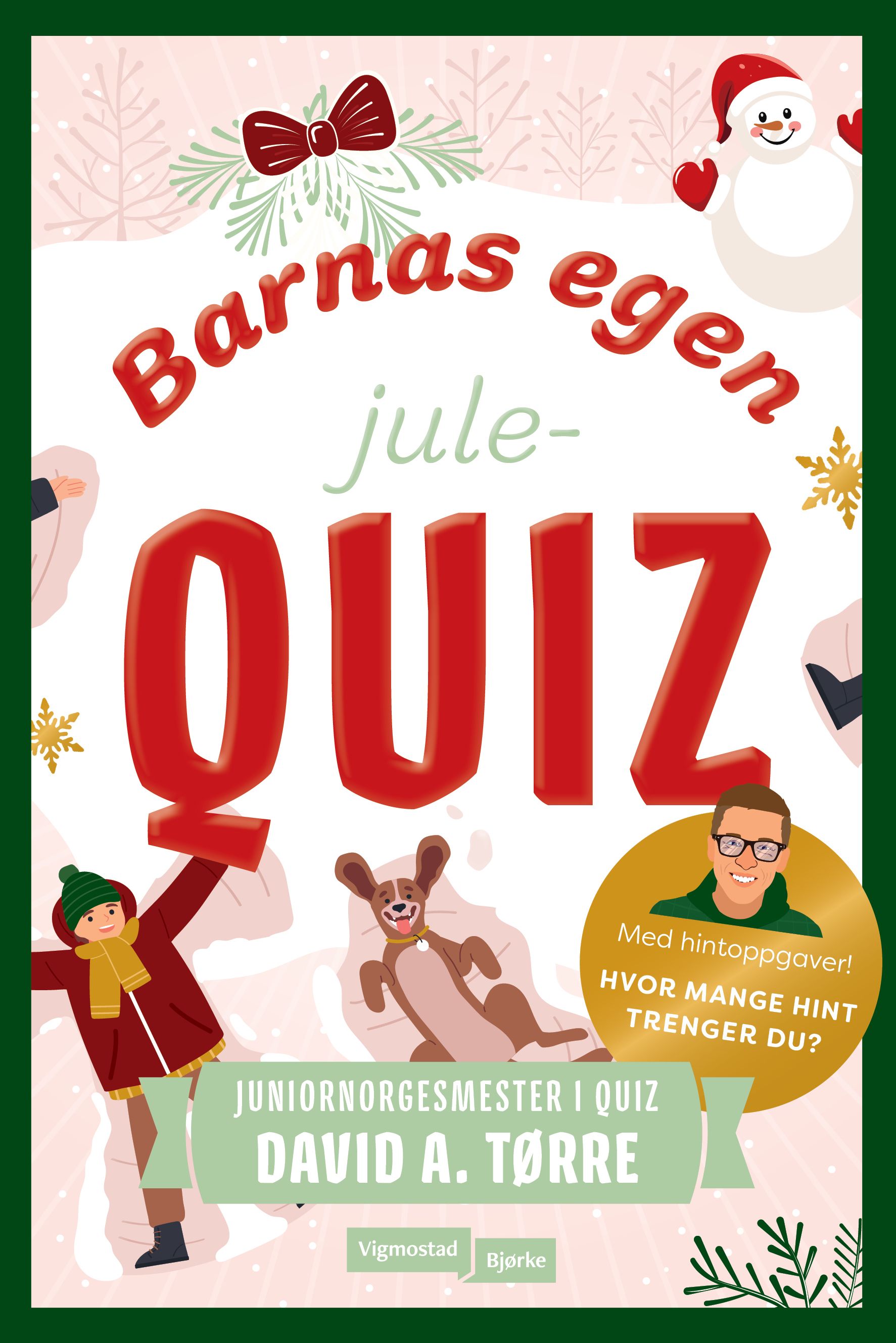 "Barnas egen julequiz 2025" av David A. Tørre