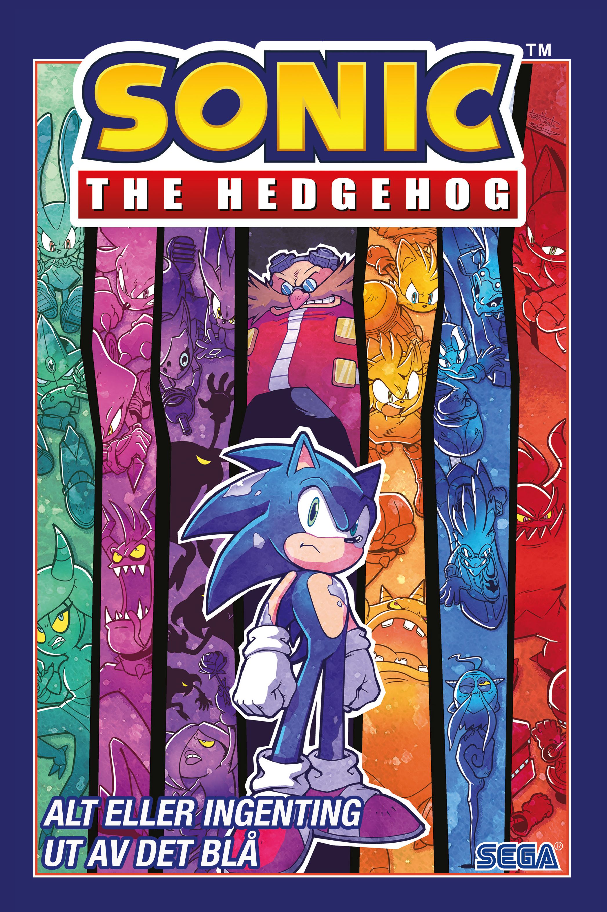 "Sonic the Hedgehog - 4 : Alt eller ingenting : Ut av det blå" av Ian Flynn