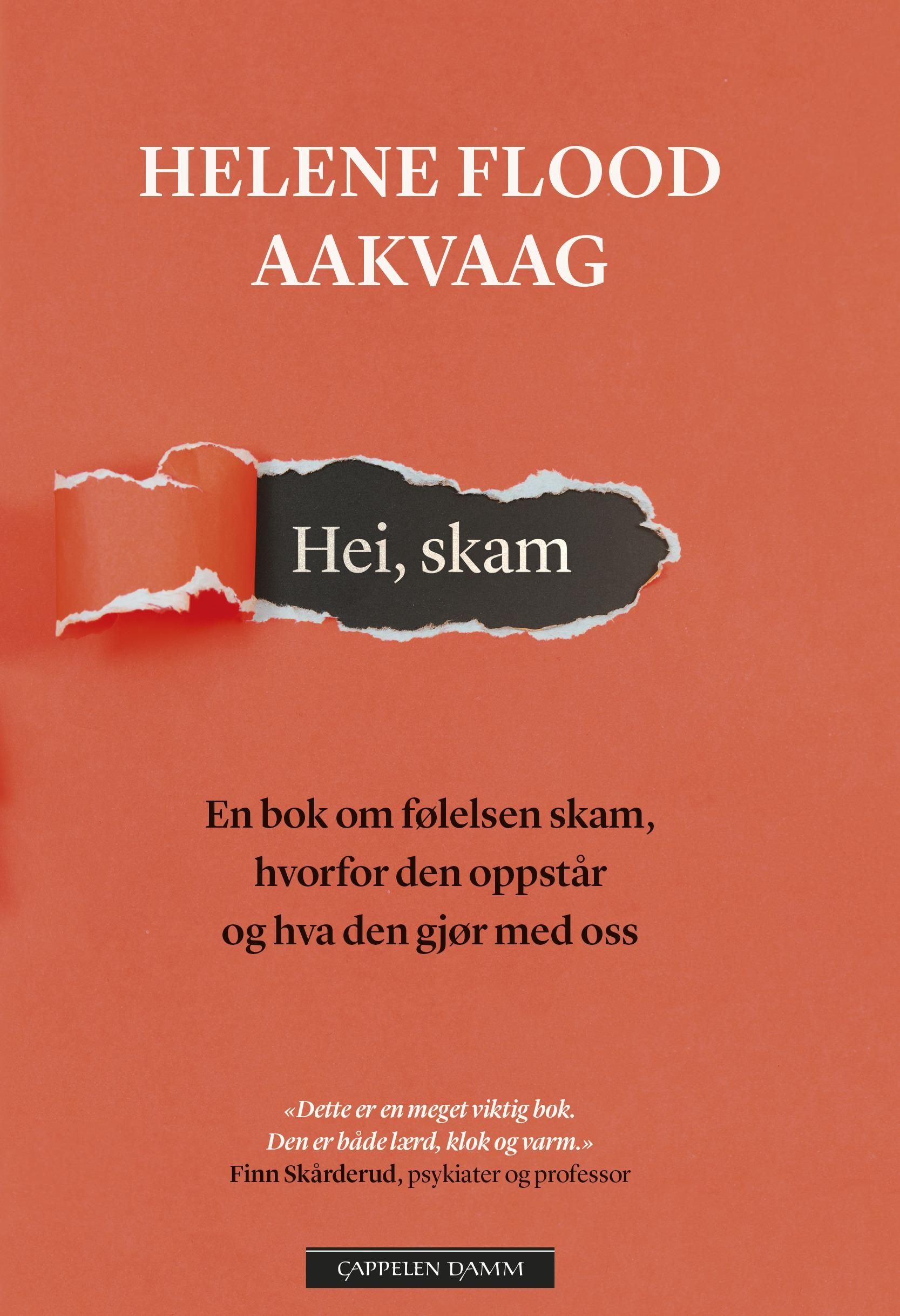 "Hei, skam - en bok om følelsen skam, hvorfor den oppstår og hva den gjør med oss" av Helene Flood Aakvaag