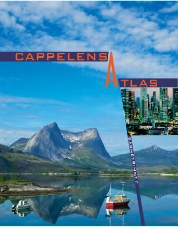 "Cappelens atlas - barnetrinnet" av Rolf Mikkelsen