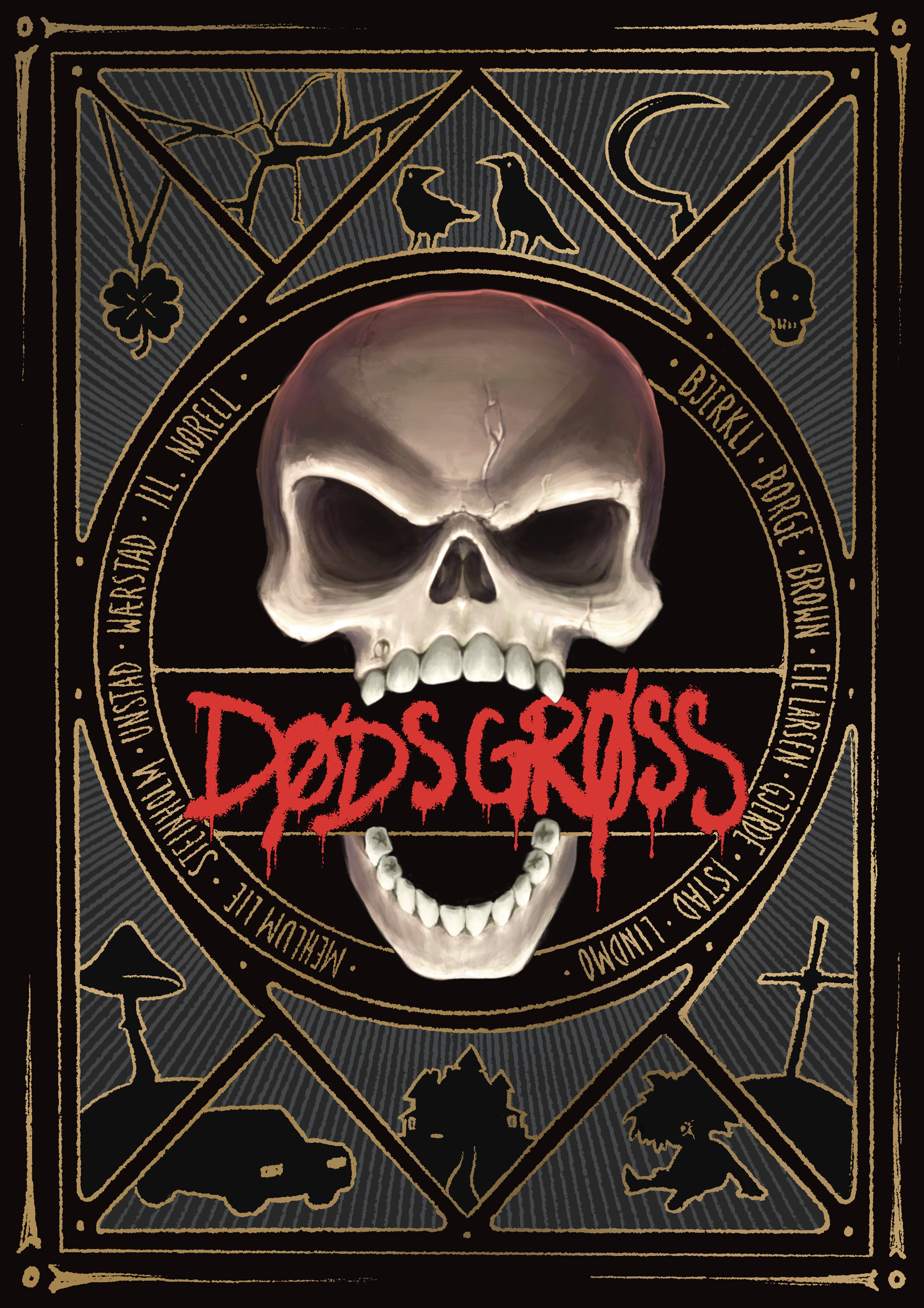 "D√∏dsgr√∏ss" av Aleksander R. Kirkwood Brown
