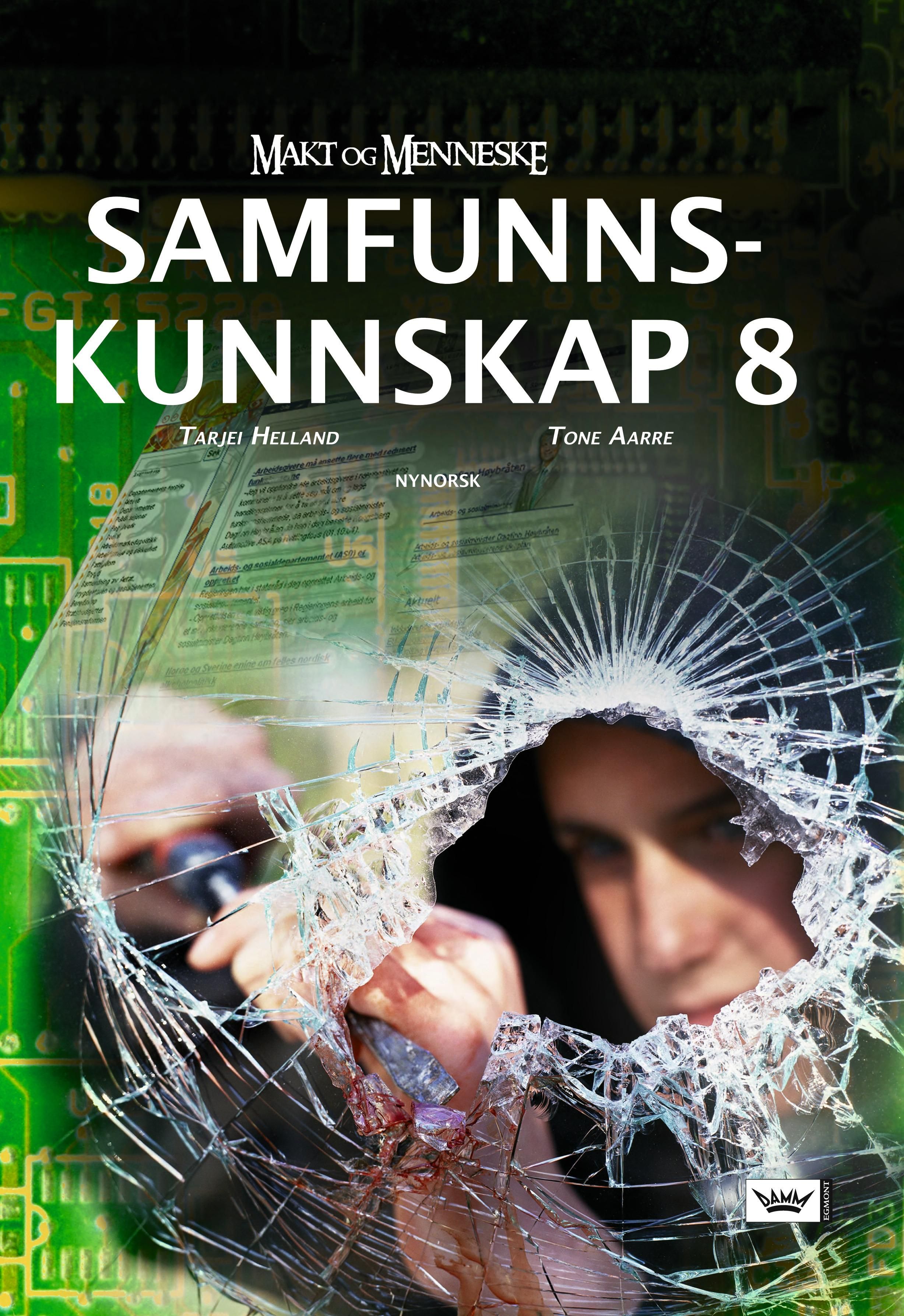 "Makt og menneske - samfunnskunnskap 8" av Tarjei Helland