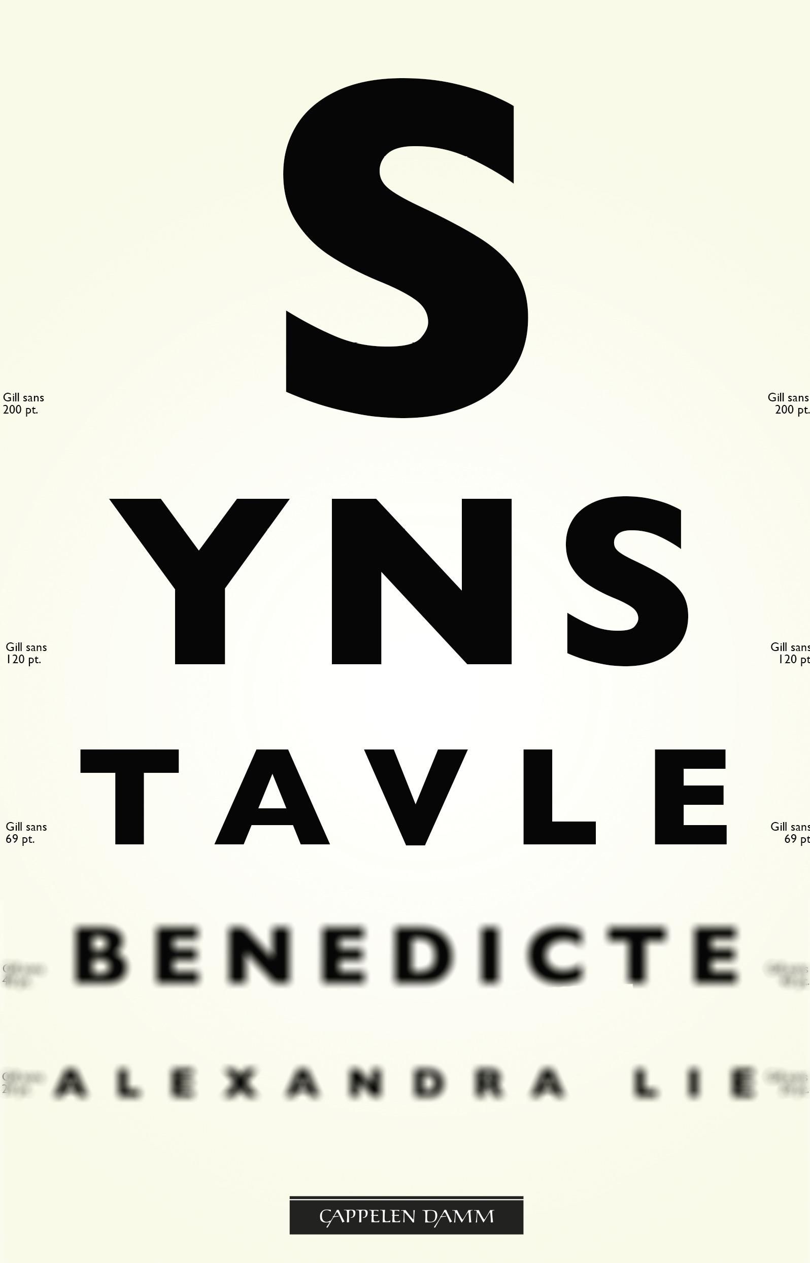 "Synstavle" av Benedicte Alexandra Lie