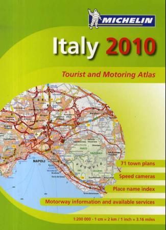 "Italy 2010 - tourist and motoring atlas" 