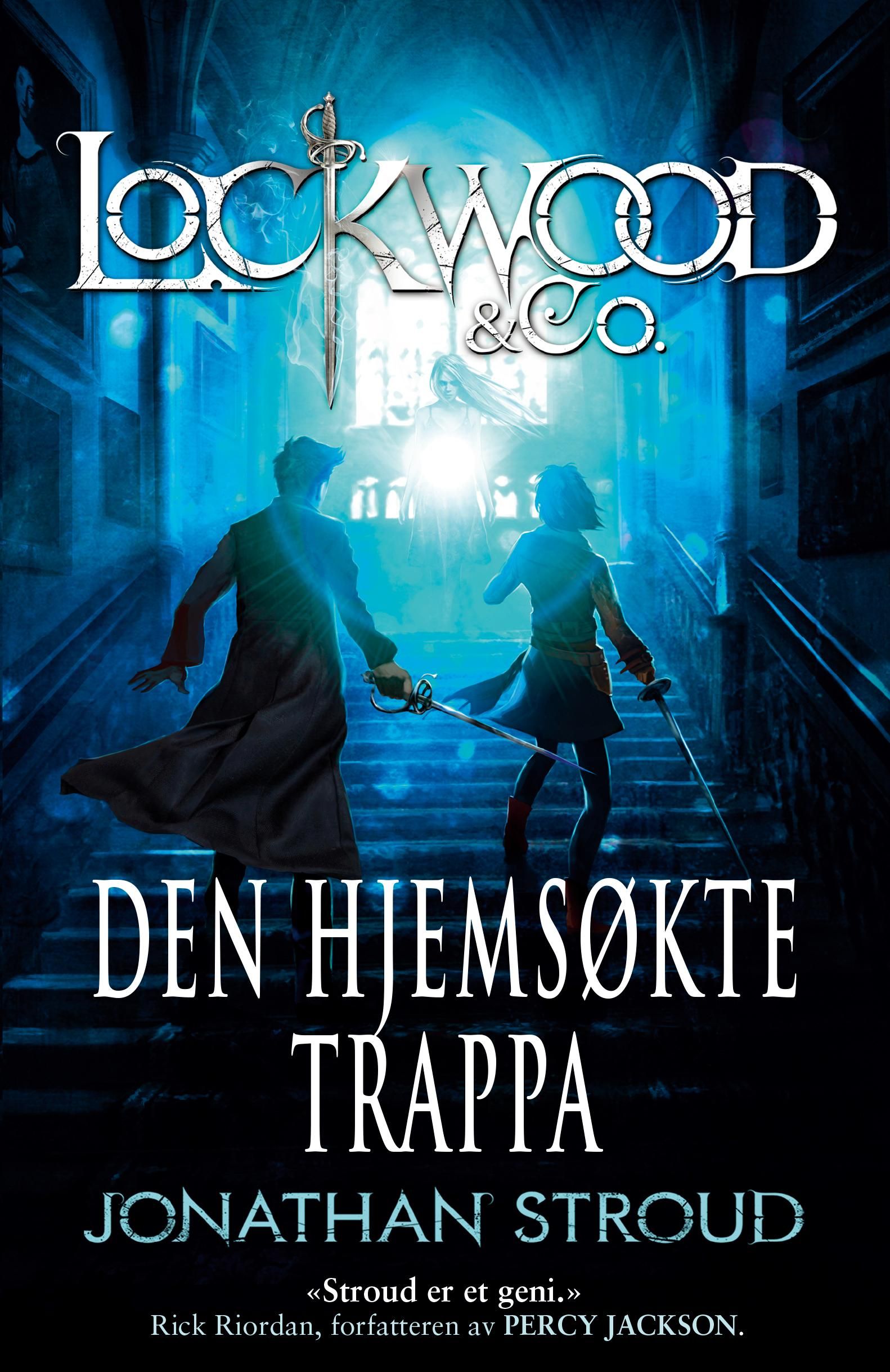 "Den hjemsøkte trappen" av Jonathan Stroud