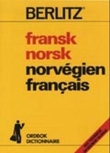 Omslagsbilde av Fransk-norsk, norsk-fransk ordbok