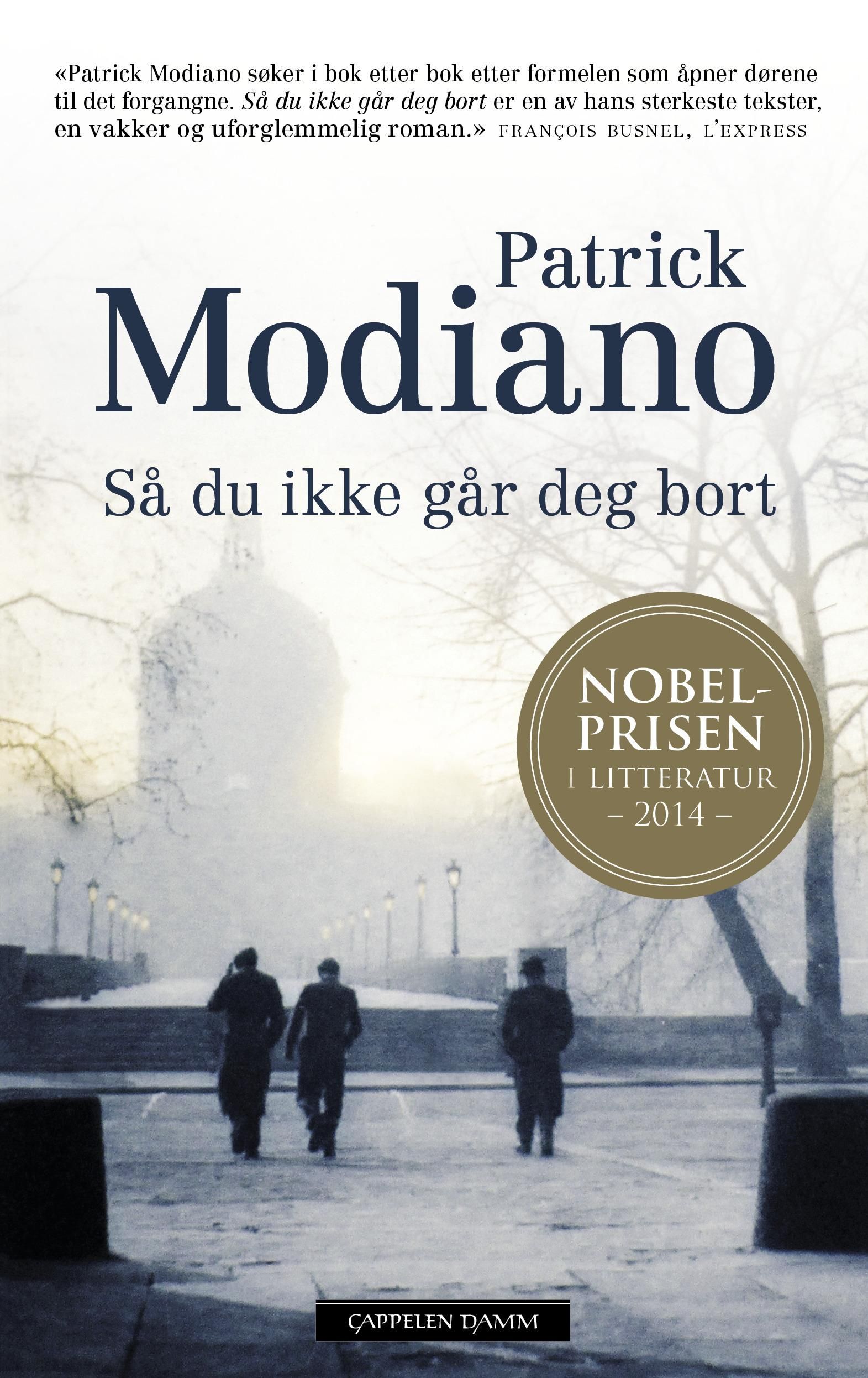 "Så du ikke går deg bort" av Patrick Modiano