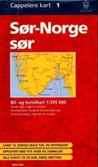 "Sør-Norge sør 2004-2006 - bil- og turistkart = tourist map = Touristenkarte = carte touristique" 