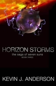 "Horizon storms - the saga of seven suns : book three" av Kevin J. Anderson