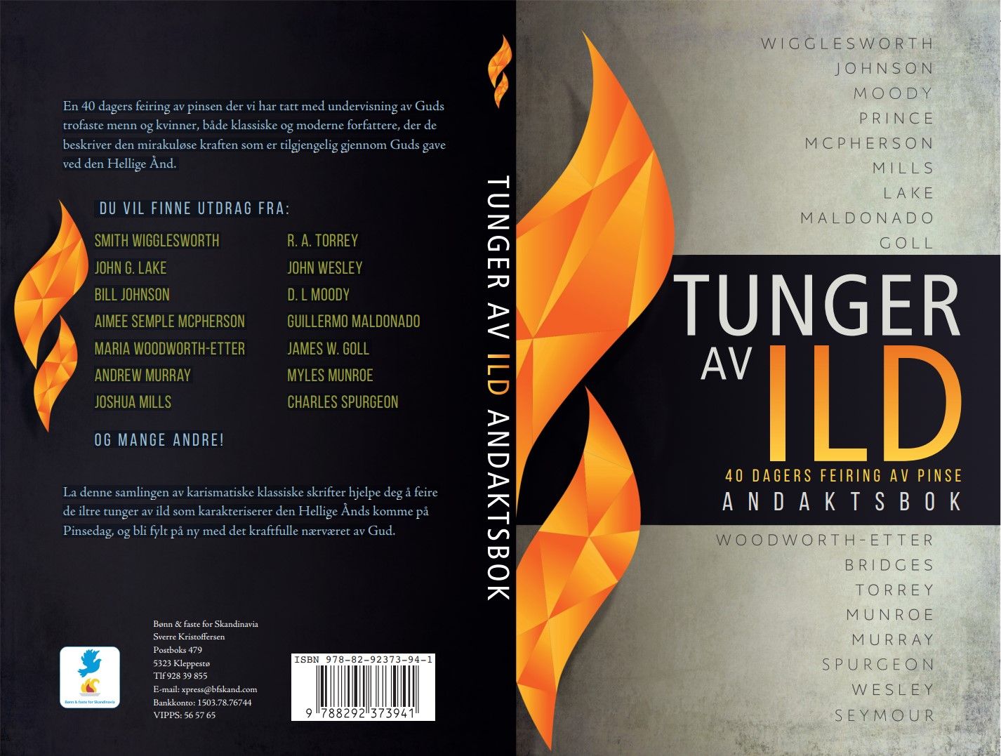 "Tunger av ild - 40 dagers feiring av pinse : andaktsbok" av Sverre Kristoffersen