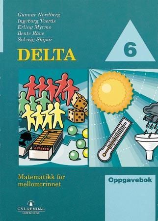 "Delta 6 - oppgavebok : matematikk for mellomtrinnet" av Gunnar Nordberg