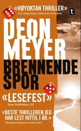"Brennende spor" av Deon Meyer