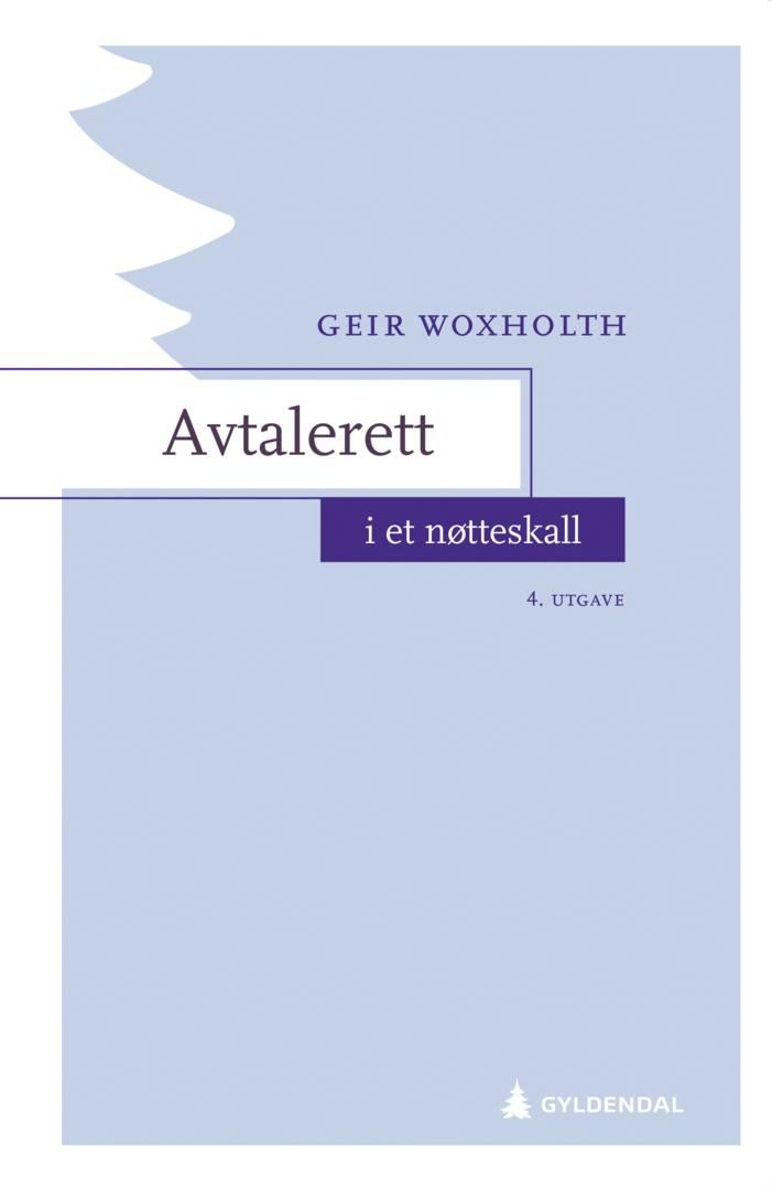 "Avtalerett i et nøtteskall" av Geir Woxholth